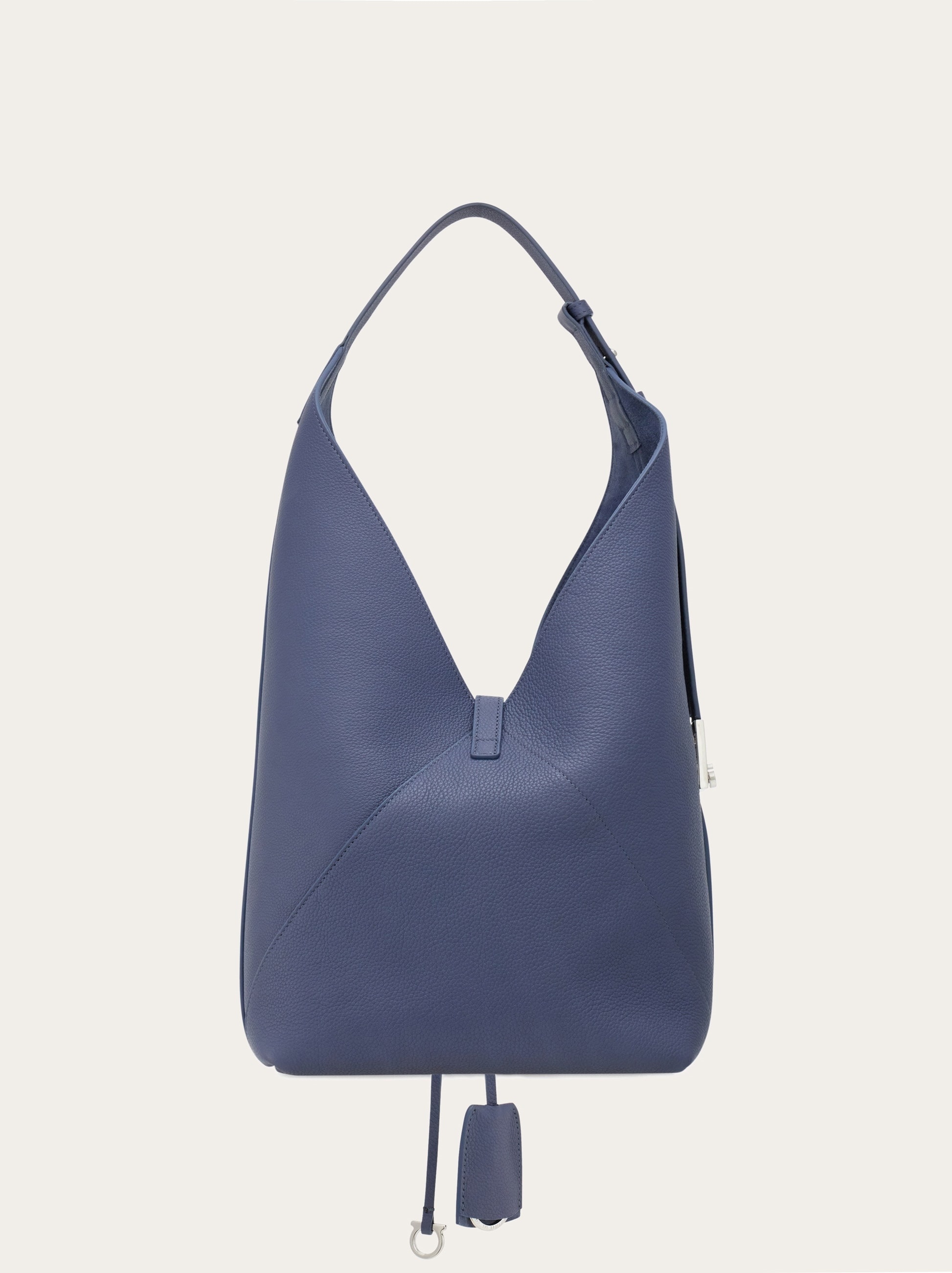 V-shaped hobo bag (M) - 5