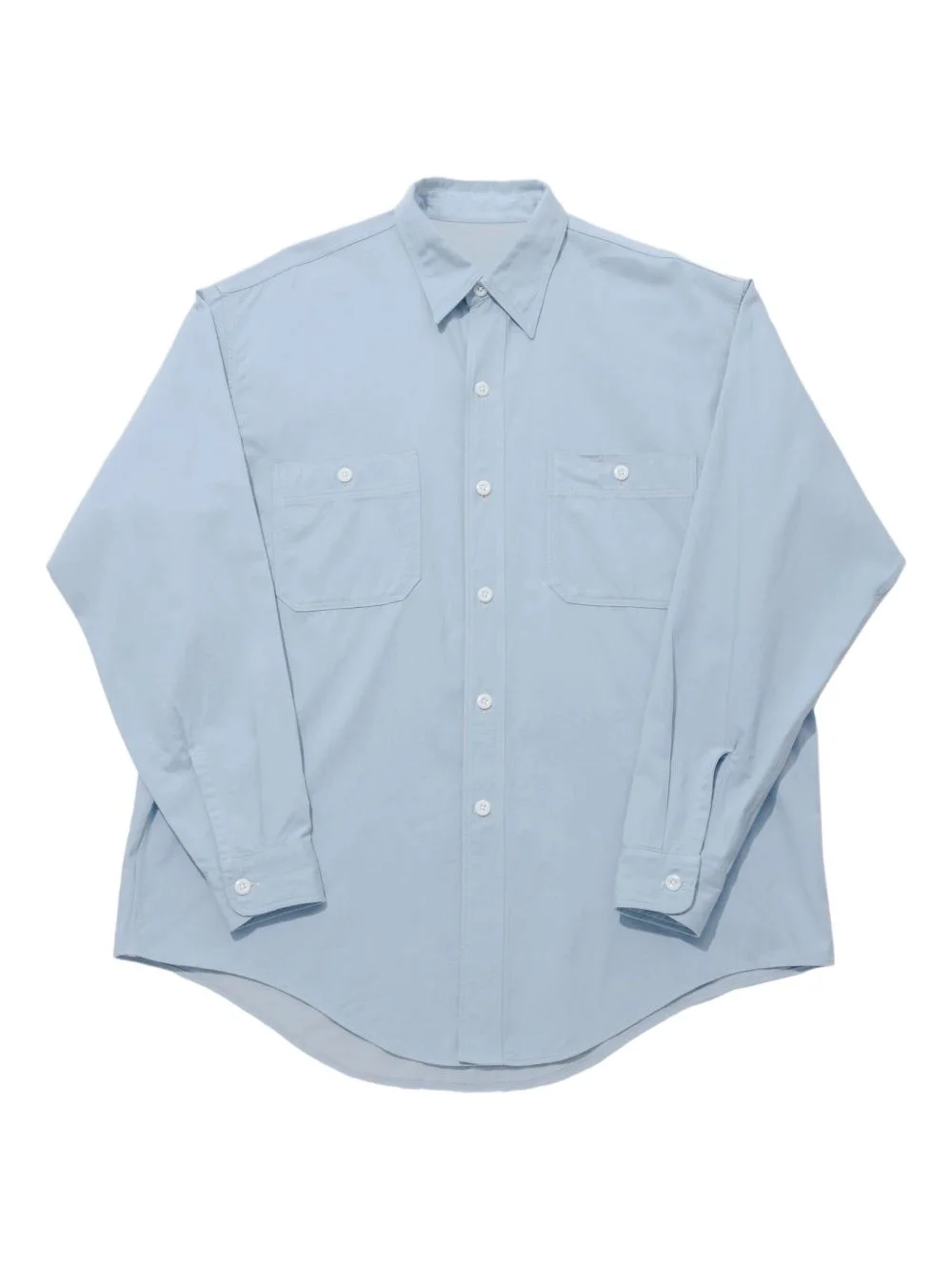 double-pocket long-sleeved shirt - 1