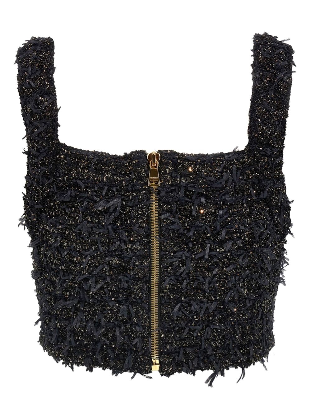 lurex tweed top - 2