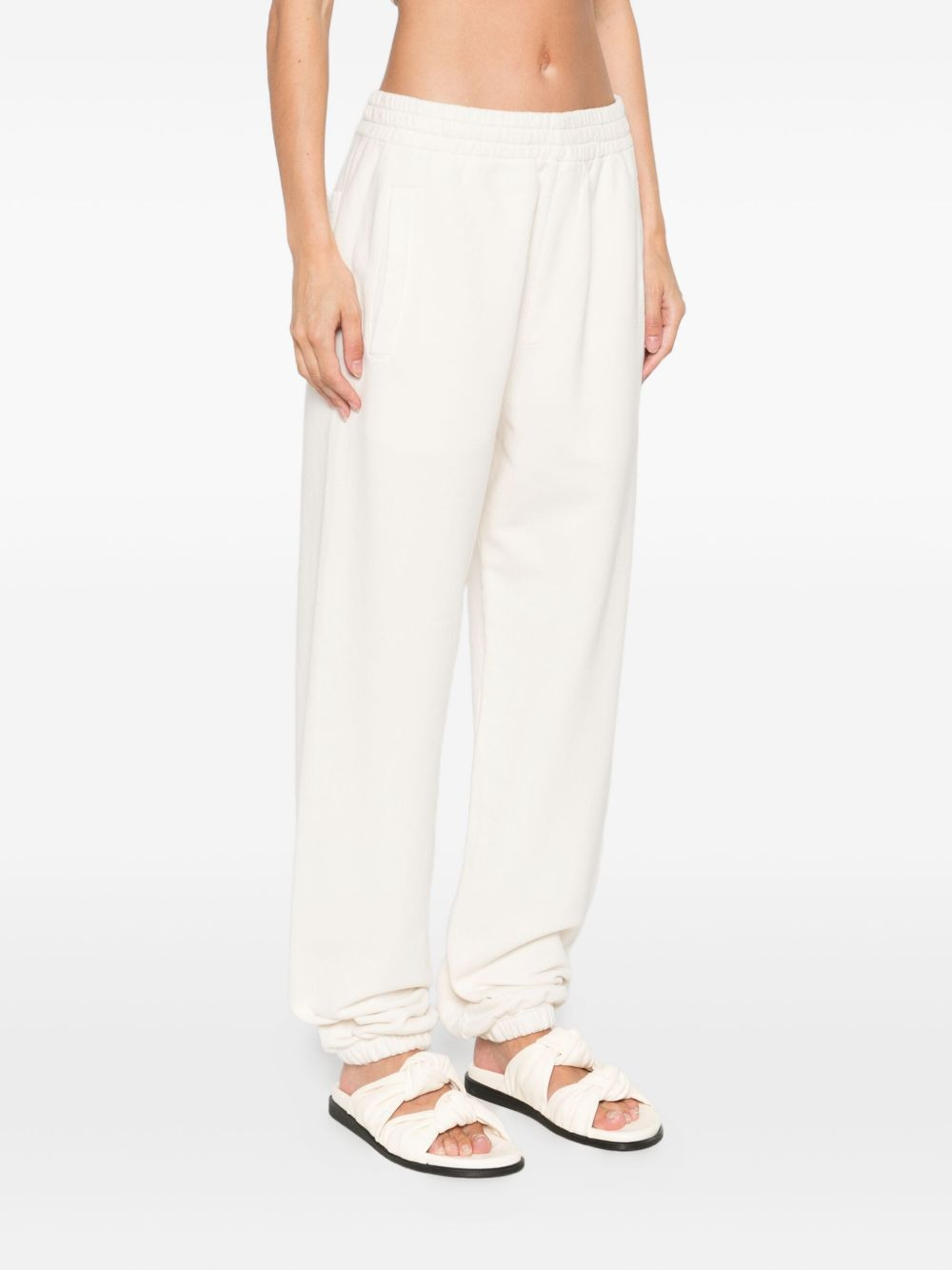 cotton track pants - 3