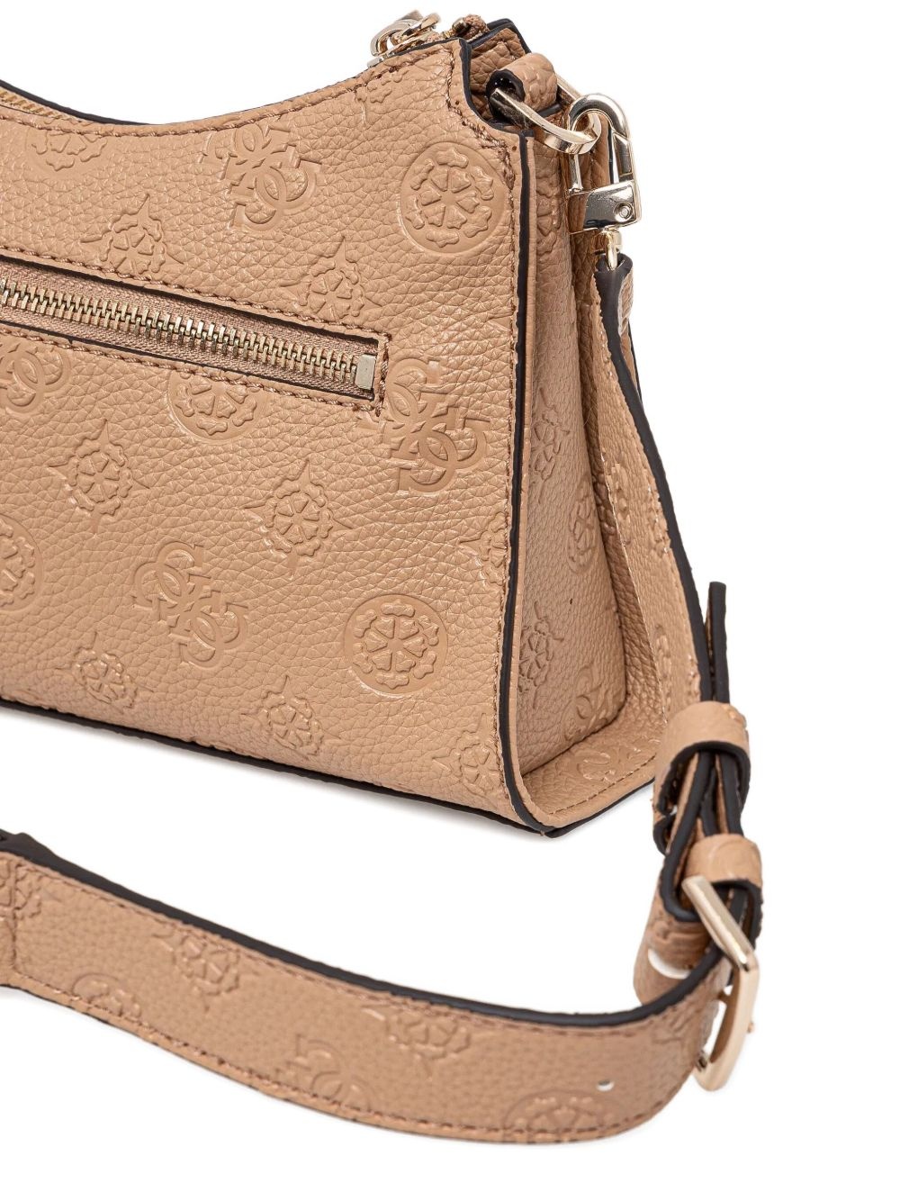 monogram-debossed shoulder bag - 3