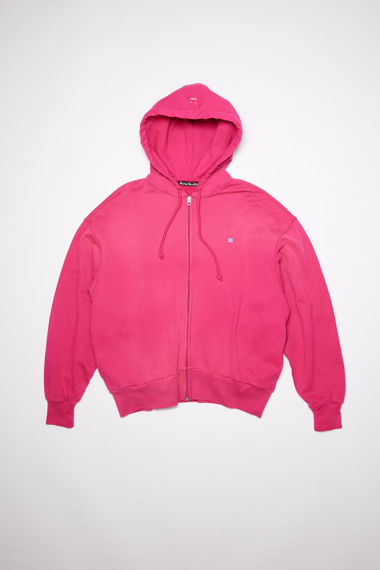 Hooded sweatshirt - Fuchsia pink - 4