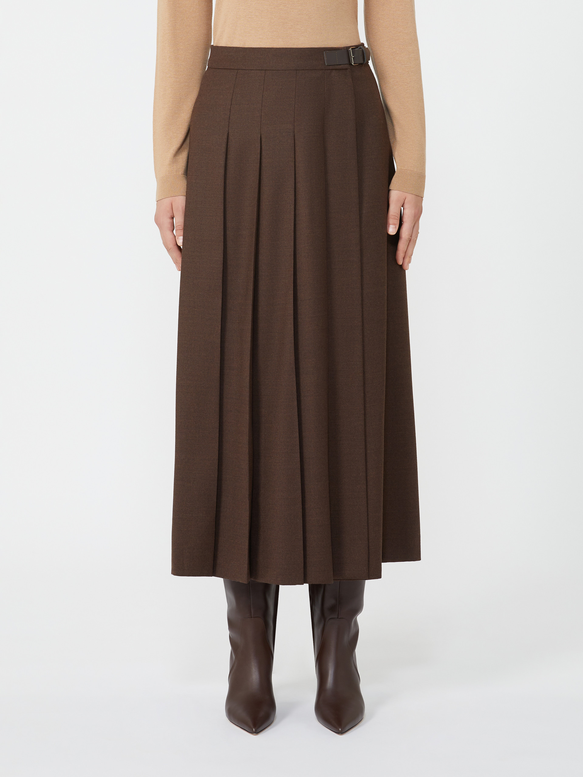 FASTOSO Wool wrap skirt - 3
