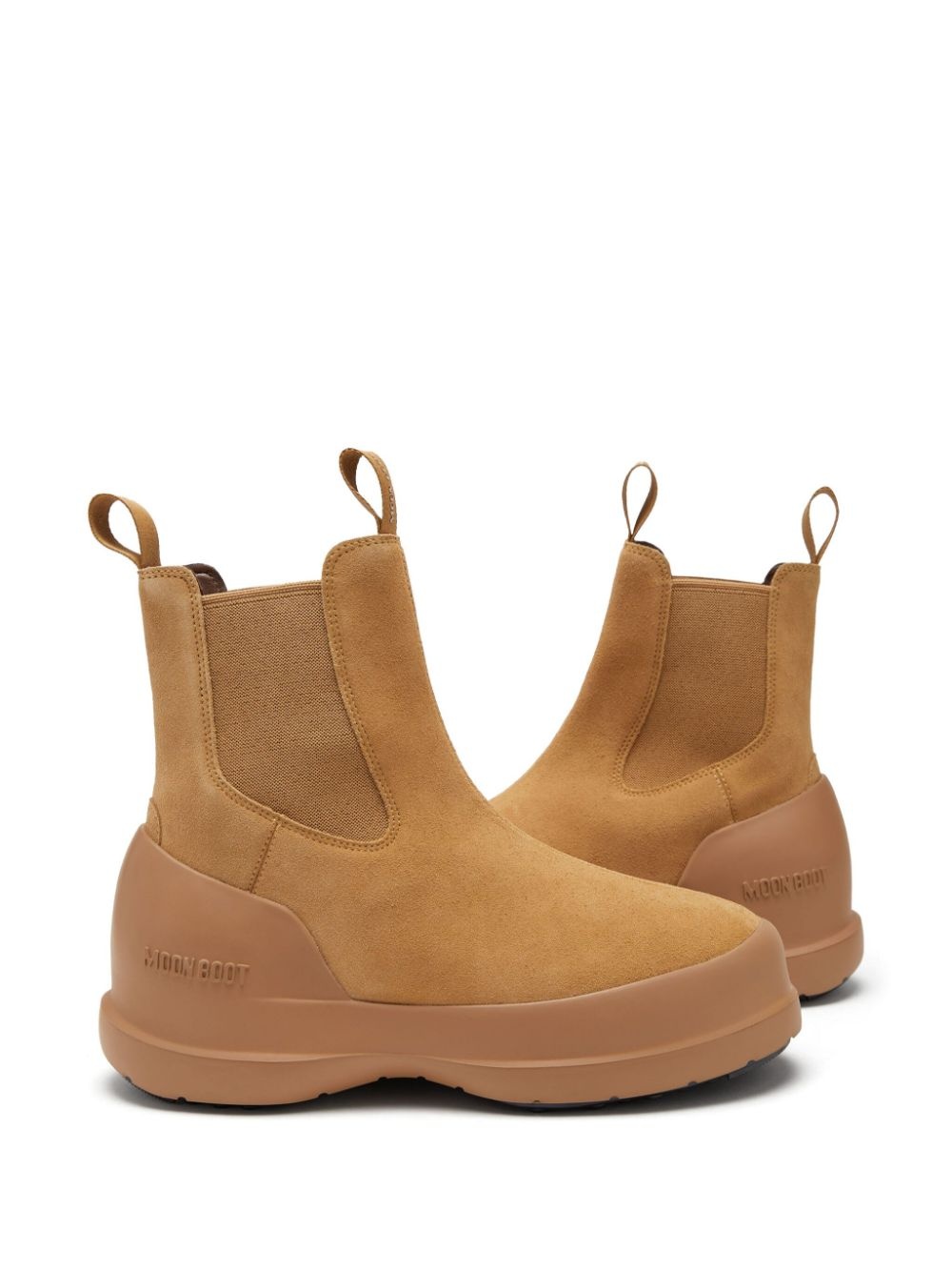 Luna logo-print boots - 4