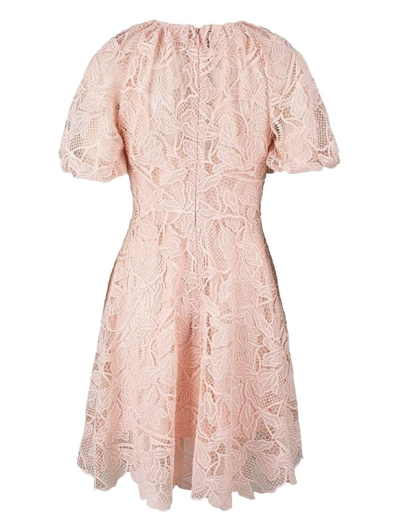 Monique Lhuillier lace mini dress outlook