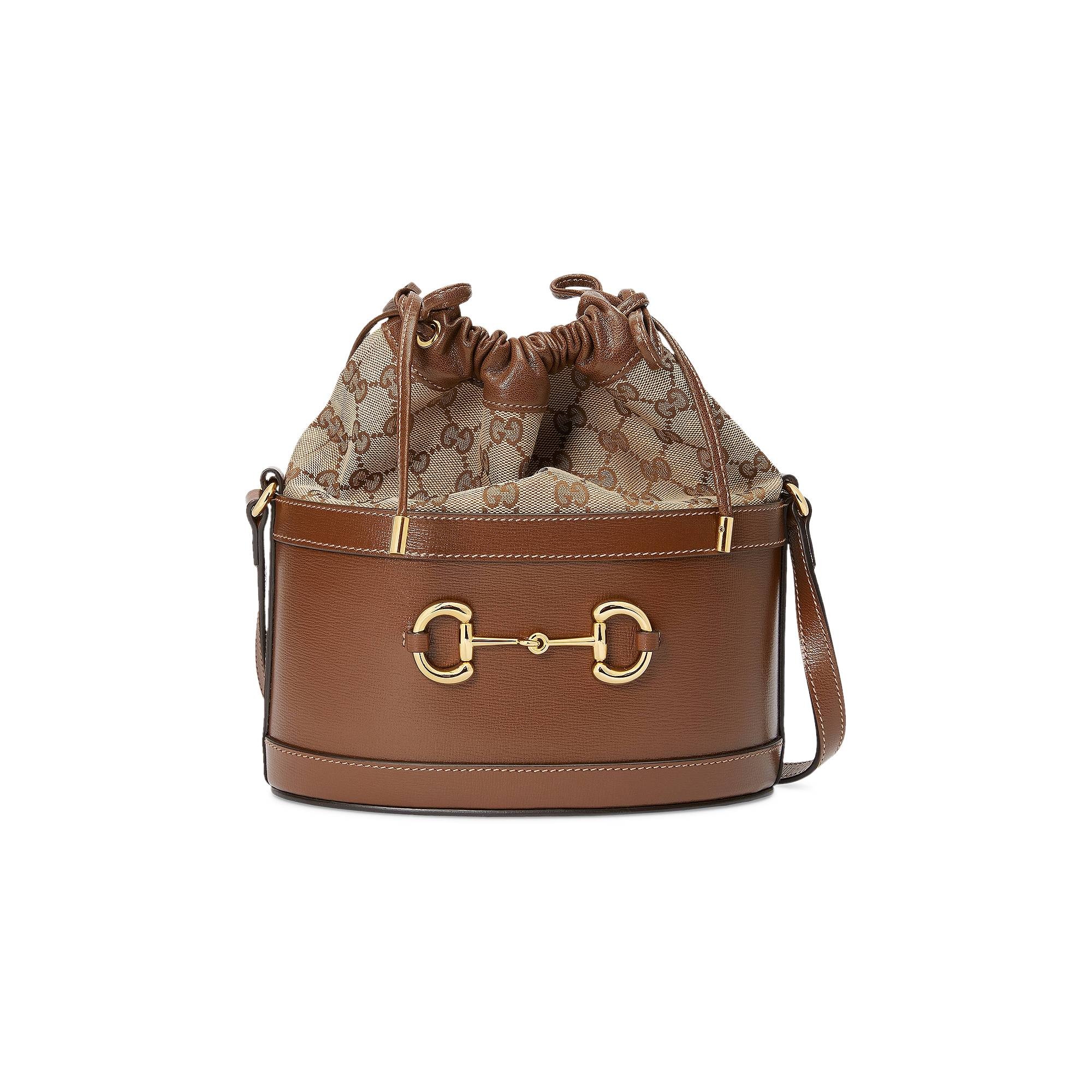 Gucci Horsebit 1955 Bucket Bag 'Brown' - 1