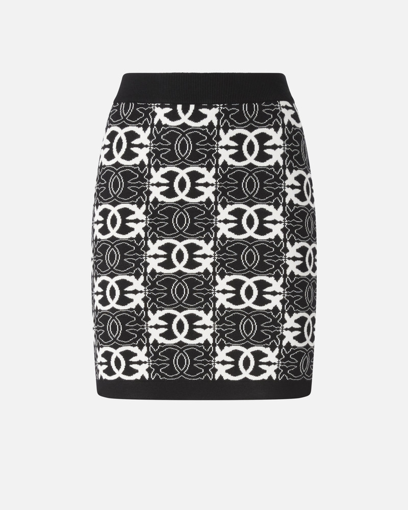 MINI SKIRT WITH LOVE BIRDS LOGO 1
