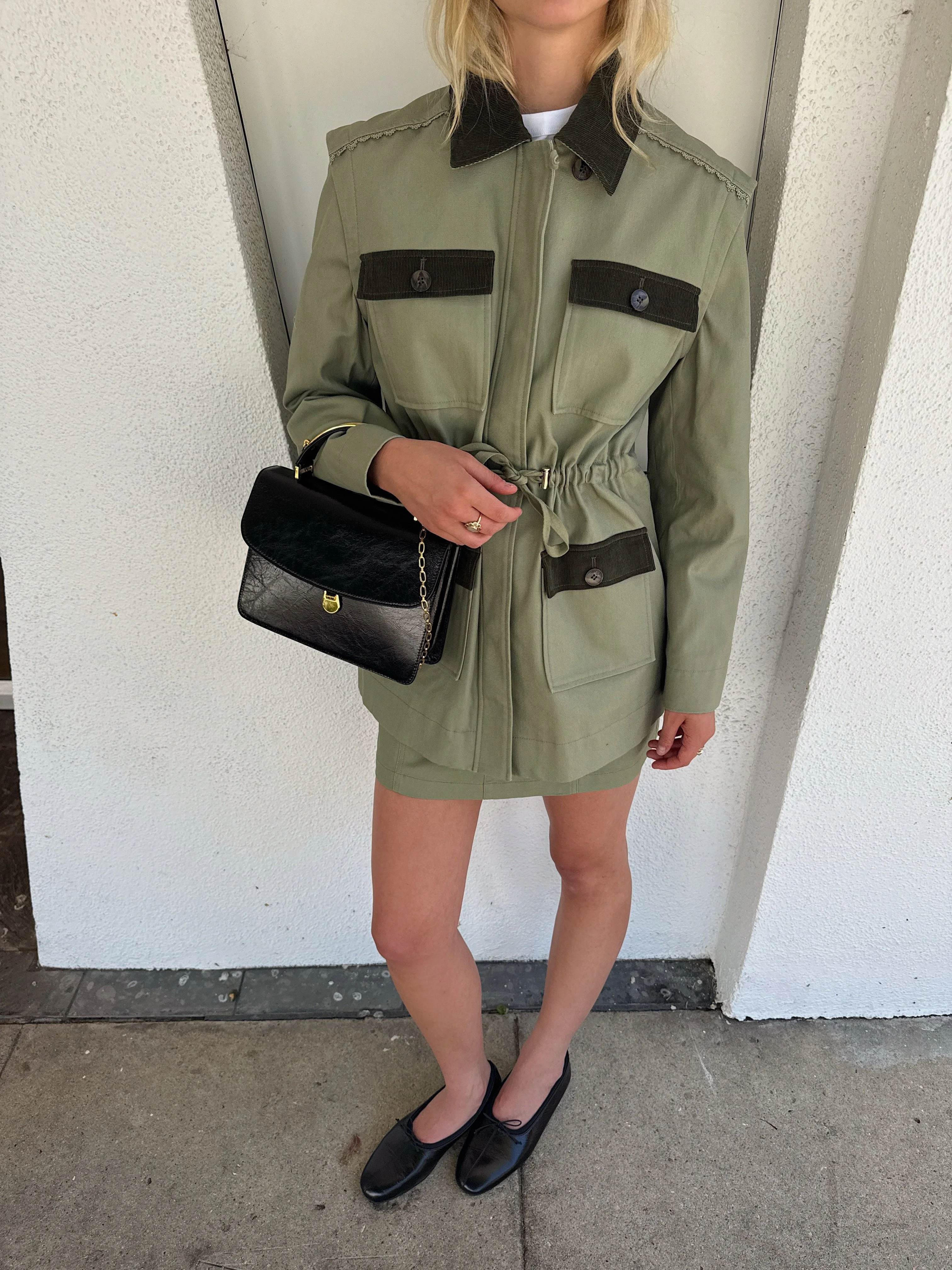 The Gillian Jacket - English Sage - 1