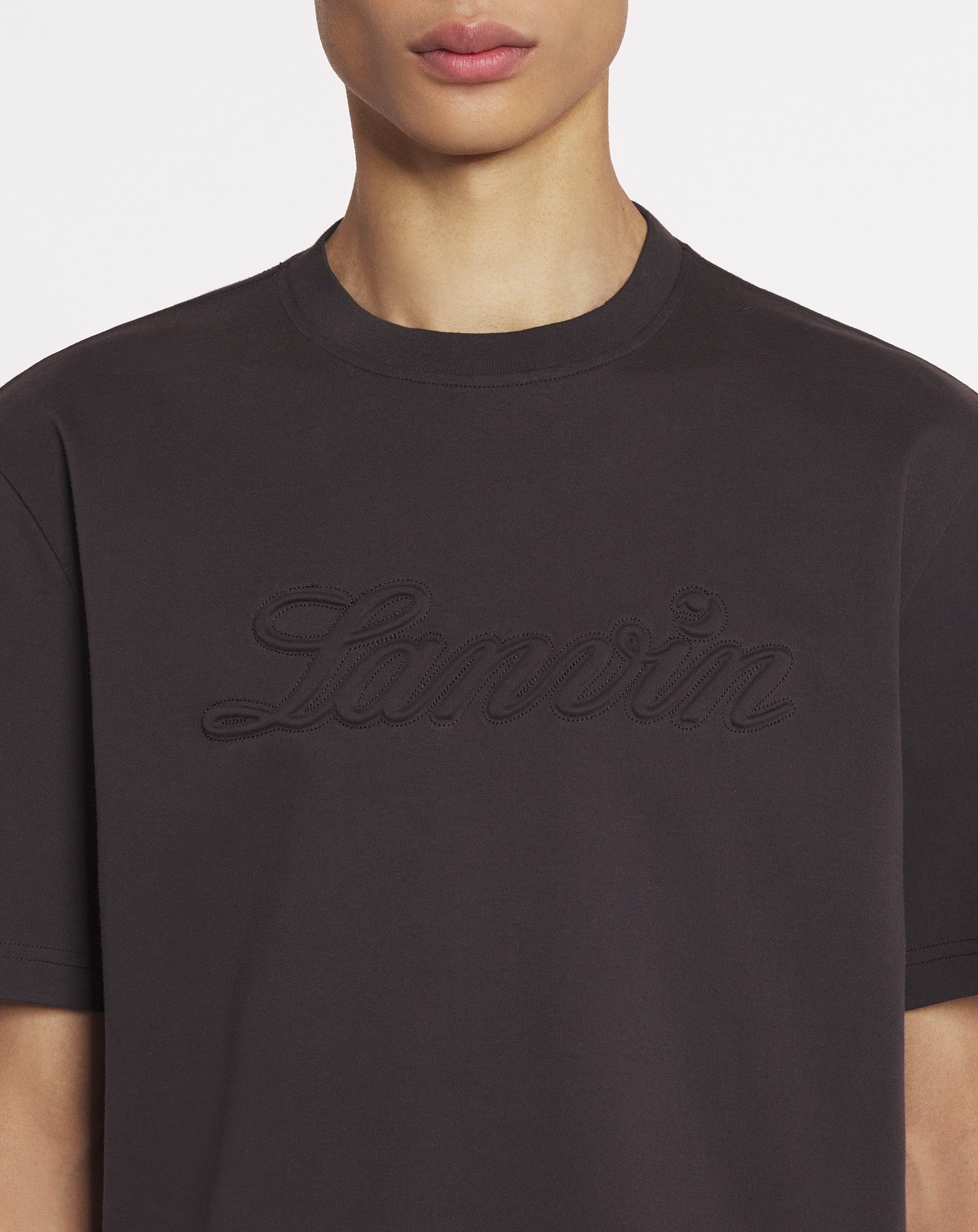 DEBOSSED LANVIN T-SHIRT - 5