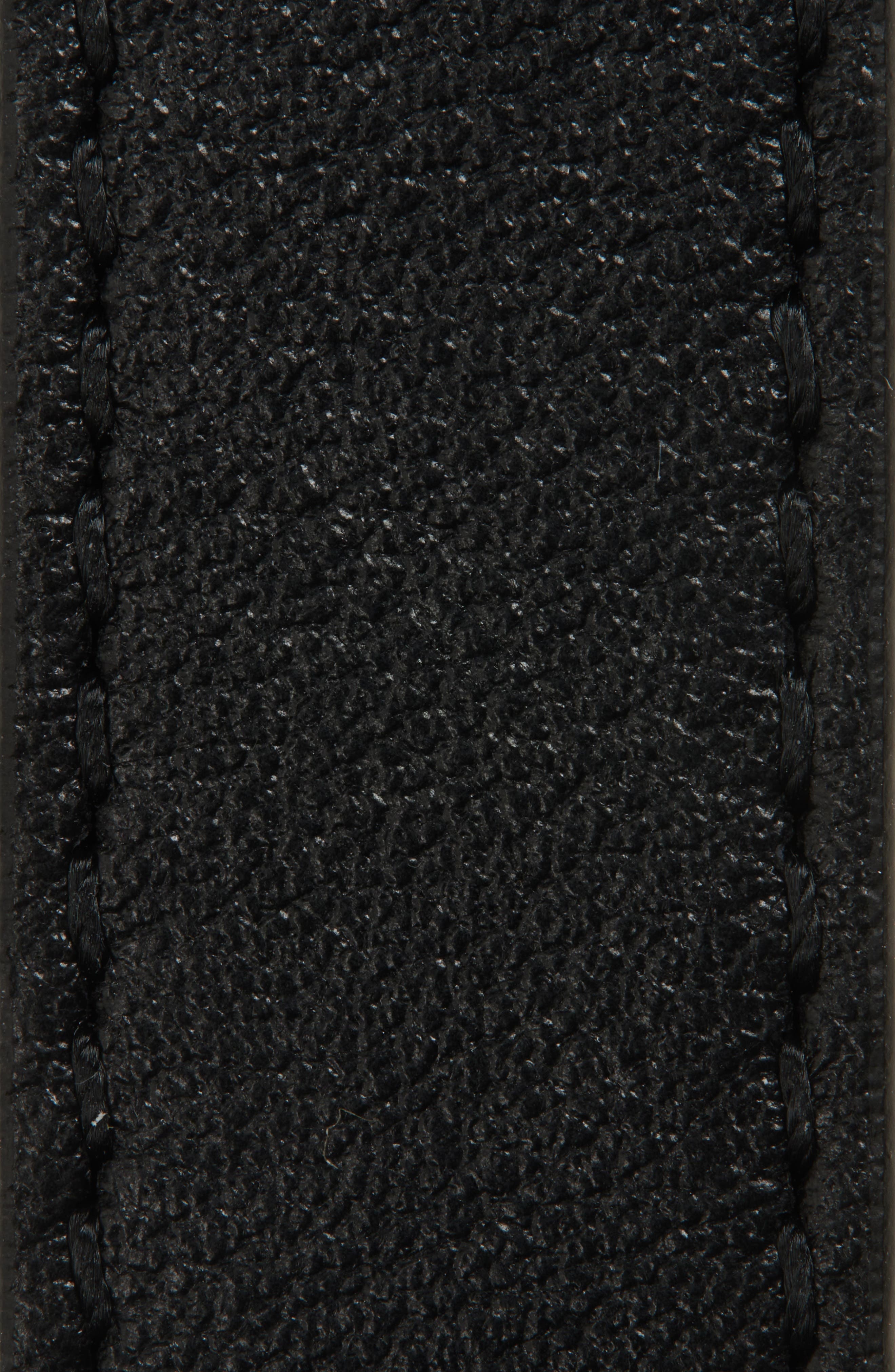 AMIRI MA Chain Skinny Leather Belt in Black Nickel at Nordstrom - 2