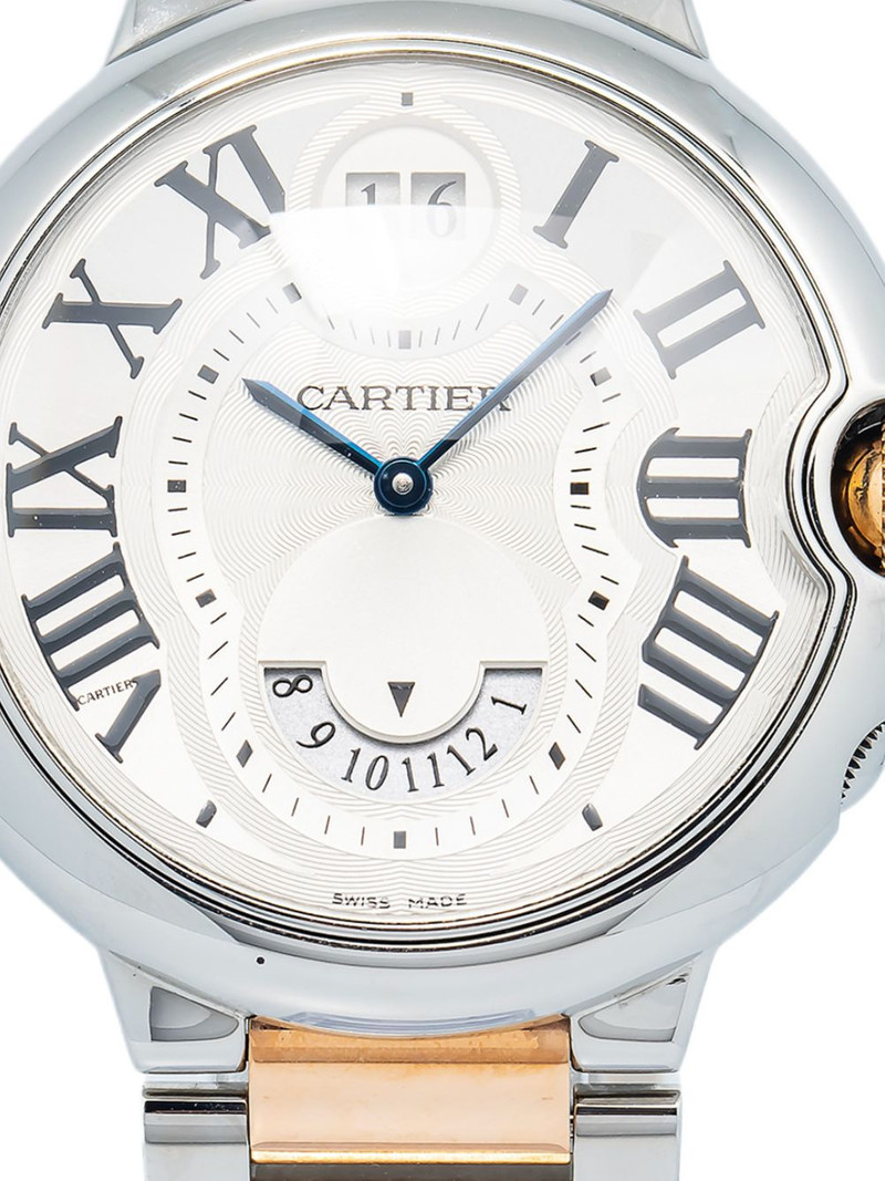 Cartier Ballon Bleu date window 36mm watch outlook