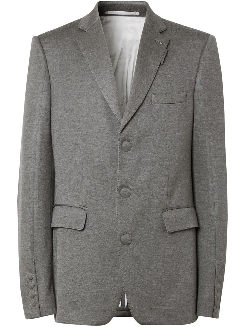 single-breasted tailored blazer - 1