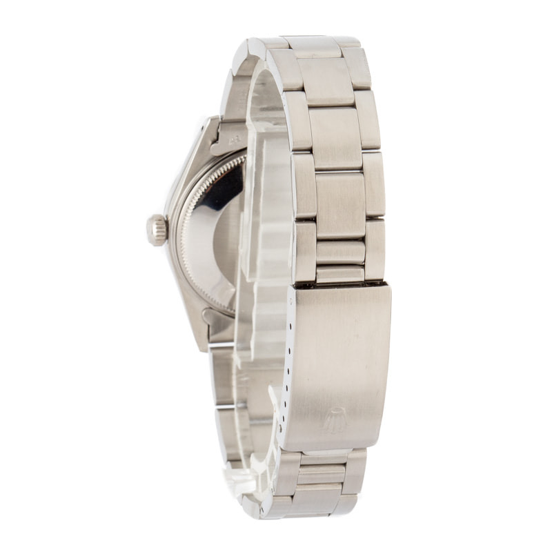 180460 Pre-owned Rolex Date 15000 White Dial - 3