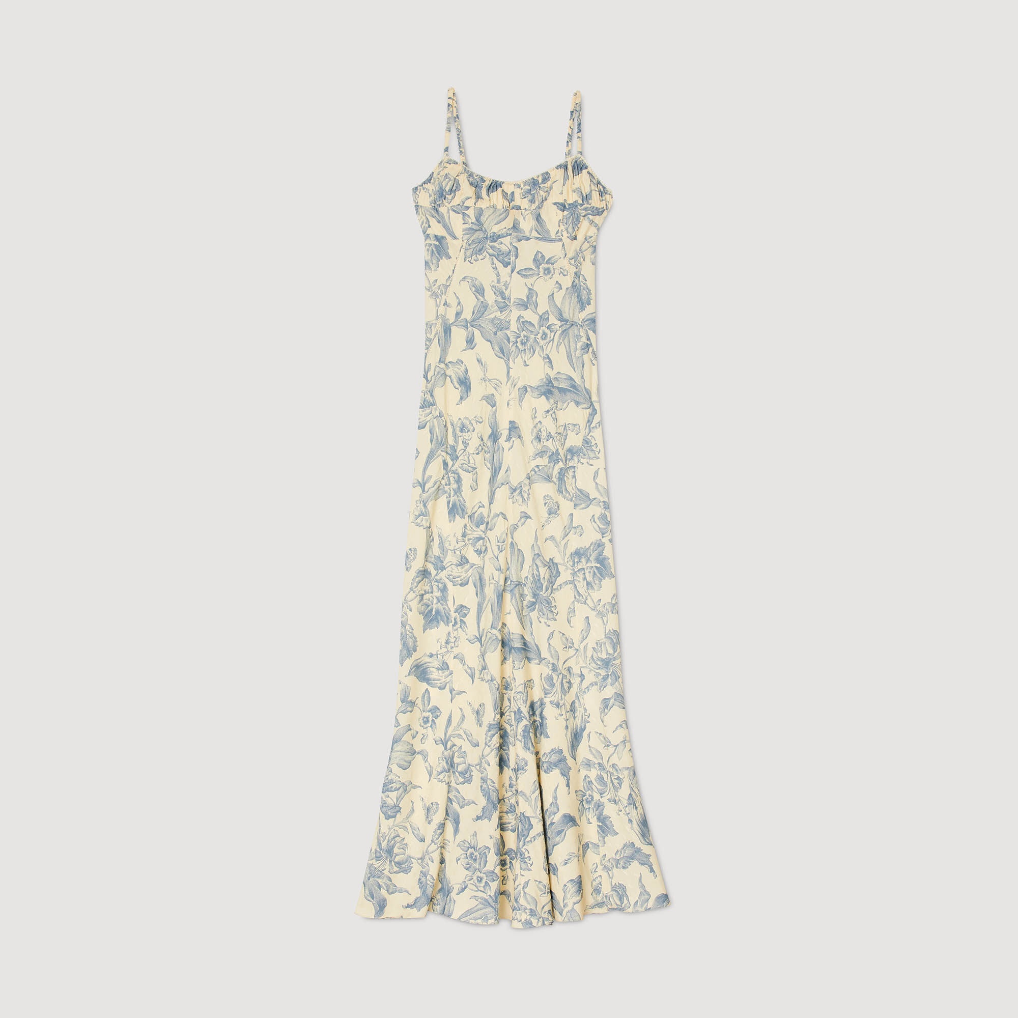 PATTERNED MAXI DRESS - 1