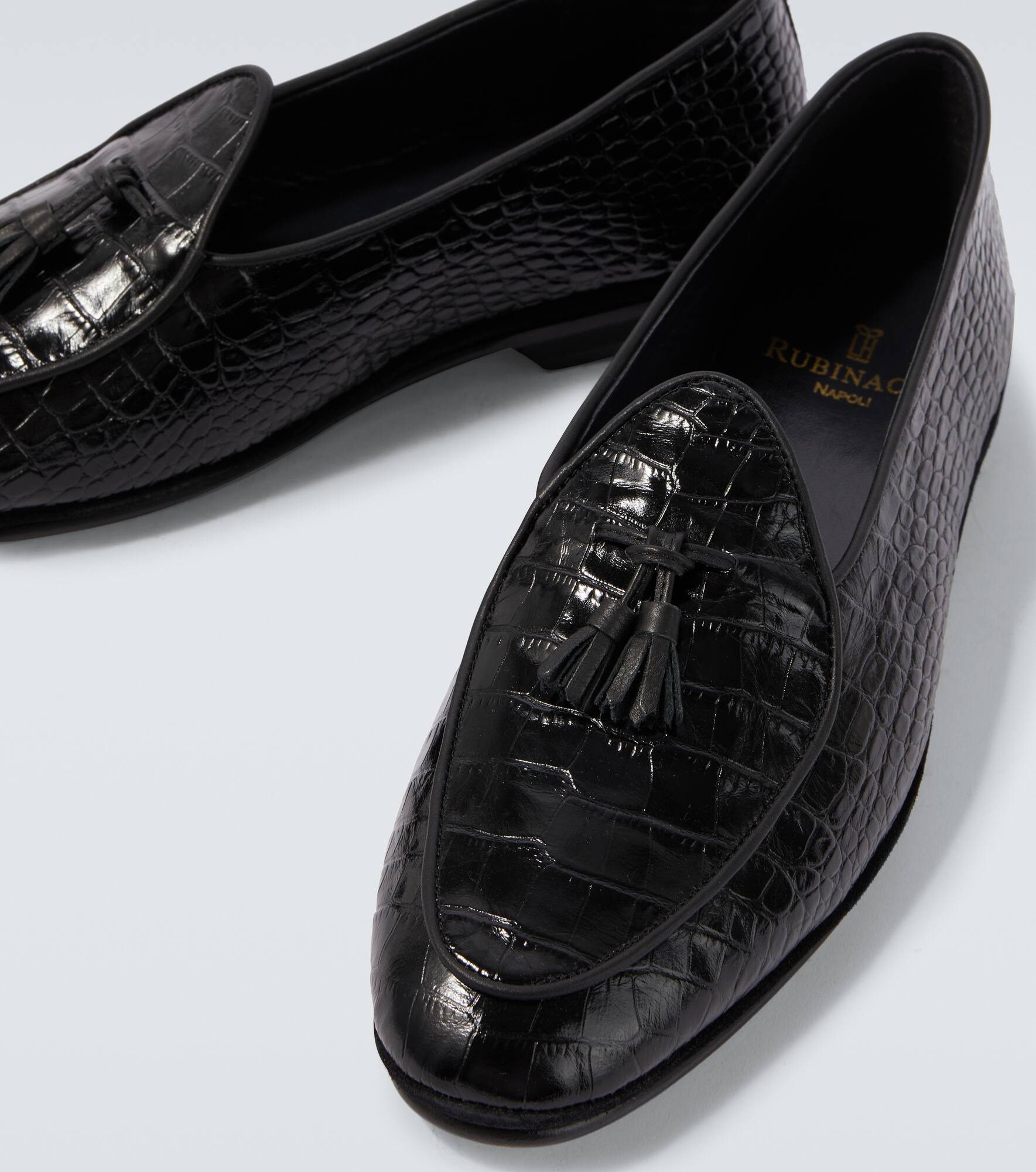 Marphy Loira croc-effect leather loafers - 3