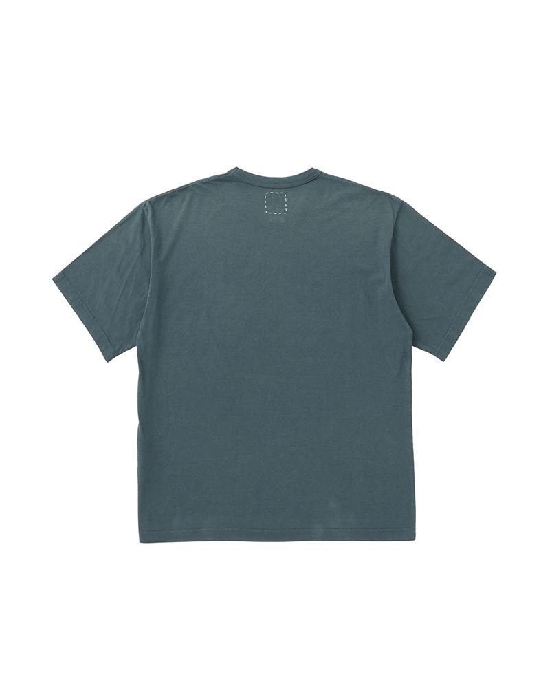 JUMBO TEE S/S DMGD GREEN - 2