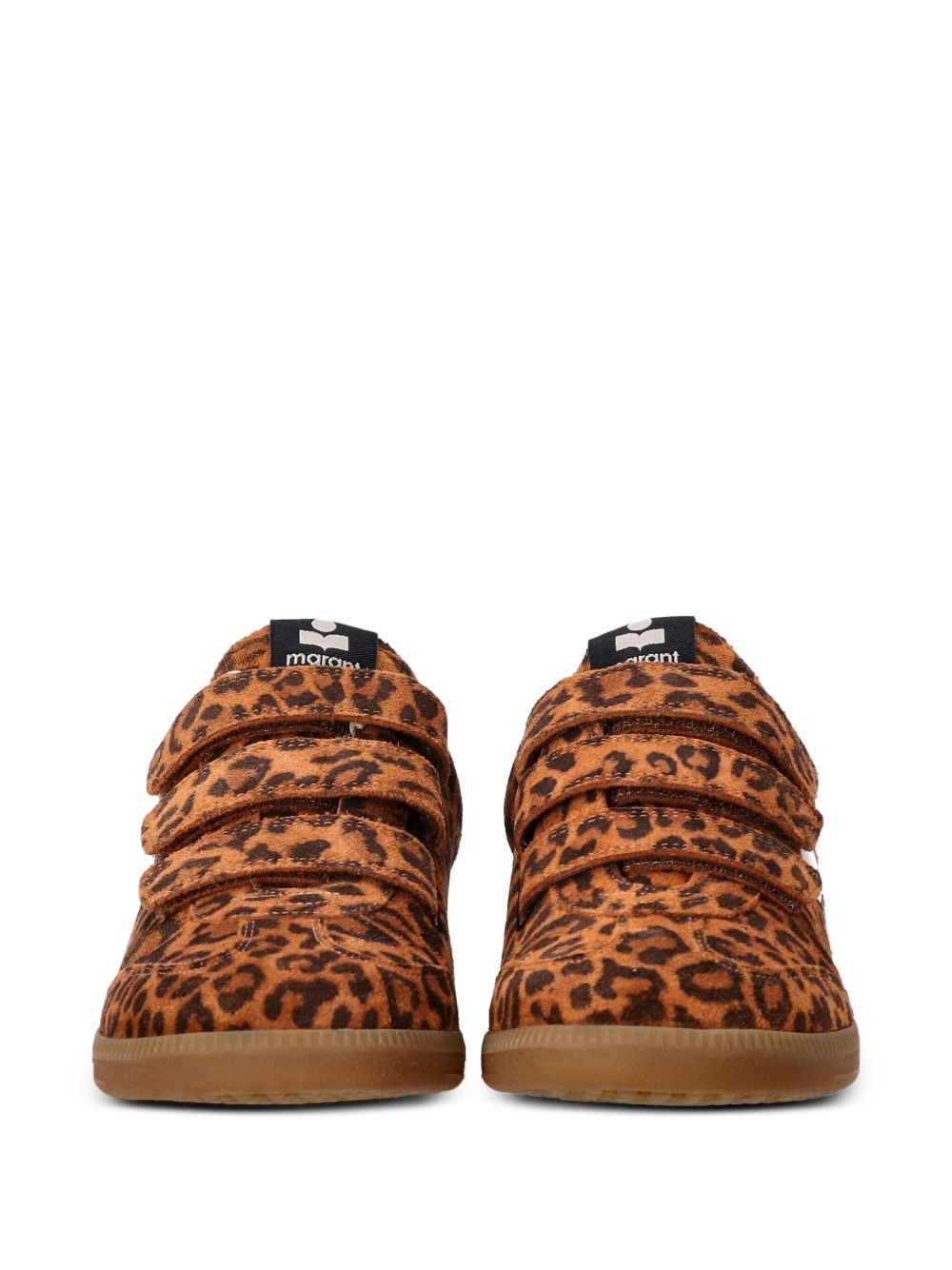 leopard-print sneakers - 5