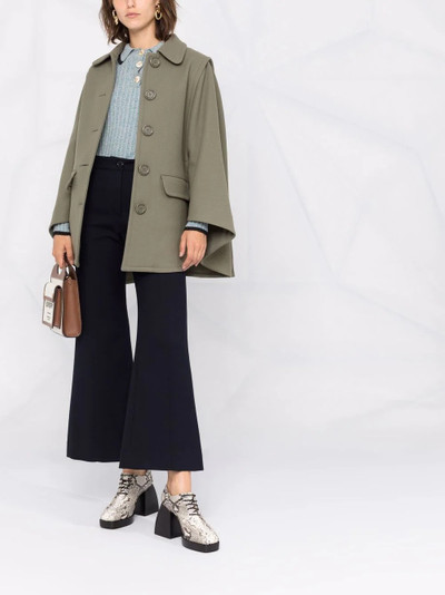 See by Chloé single-breasted cape outlook