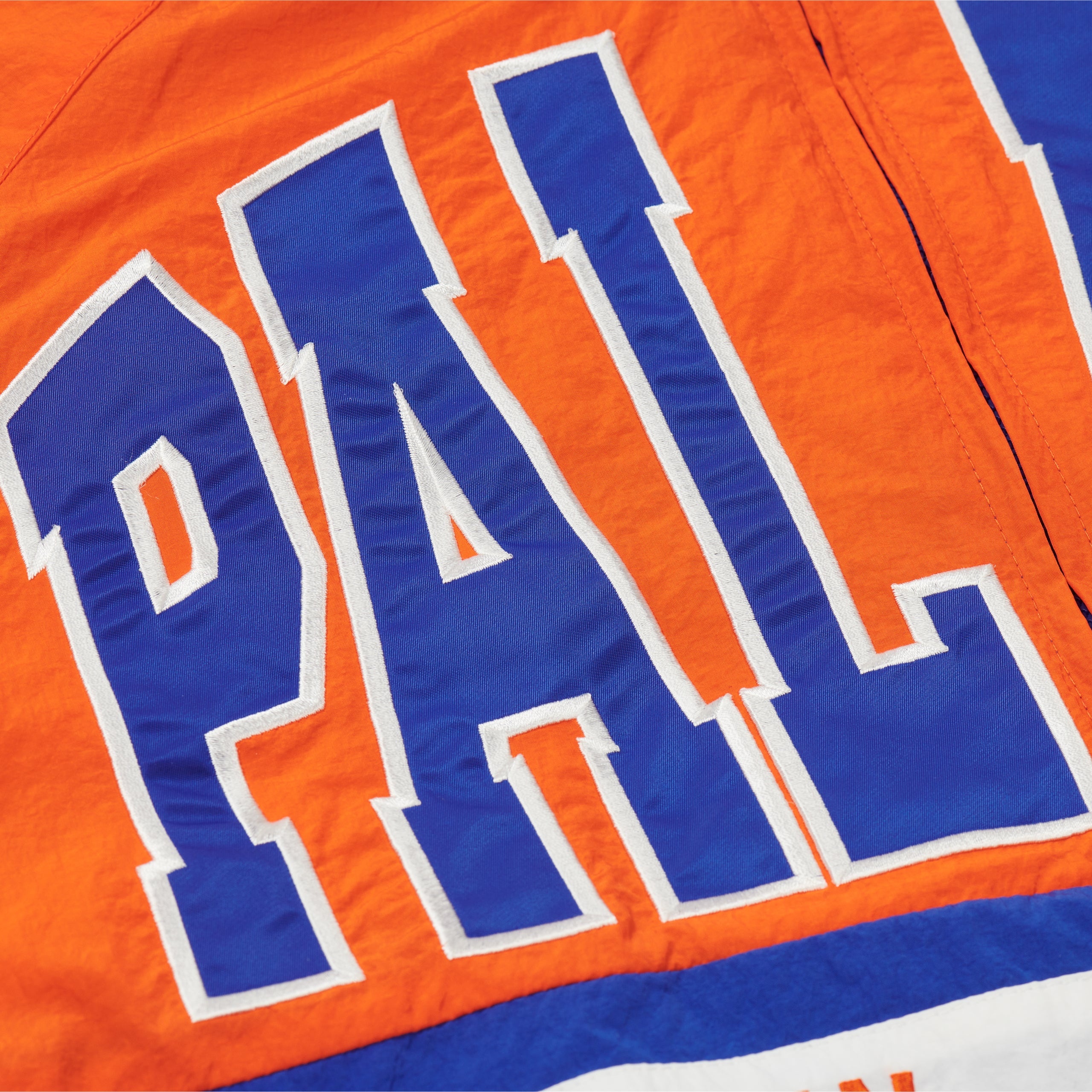 BREAKOUT HALF ZIP BOMBER ORANGE / BLUE - 3