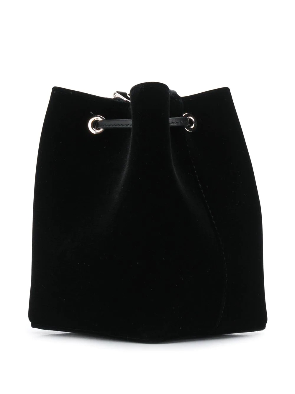 velvet bucket bag - 3