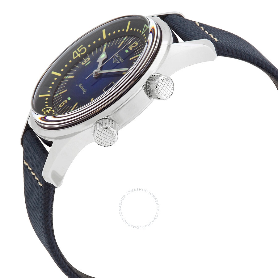 Longines Legend Diver Automatic Blue Lacquered Dial Men's Watch L3.774.4.90.2 - 2