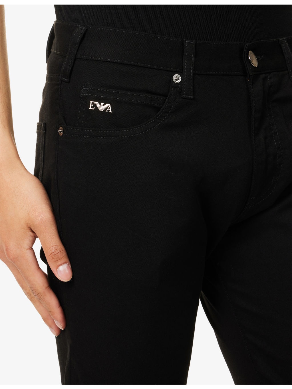 Regular-Fit Straight-Leg Denim Jeans - 5