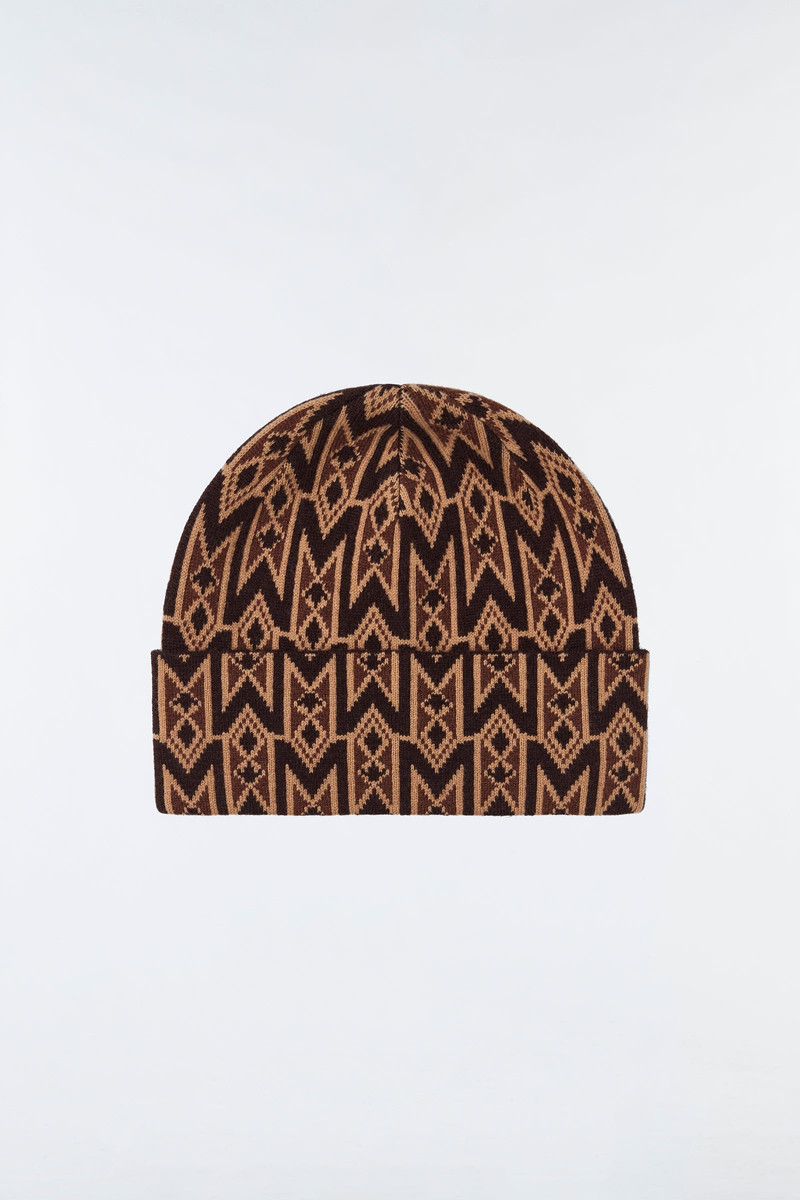 MACKAGE KIKO Knit merino blend monogram hat outlook
