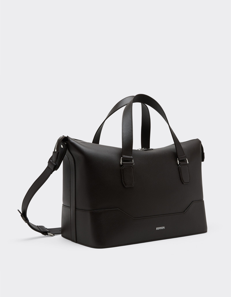 Garnet leather duffle bag 5