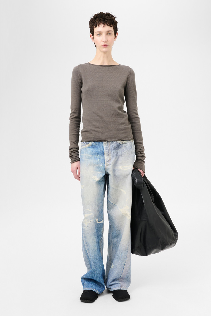 Our Legacy Reach Knit Fog Clean Cotton outlook