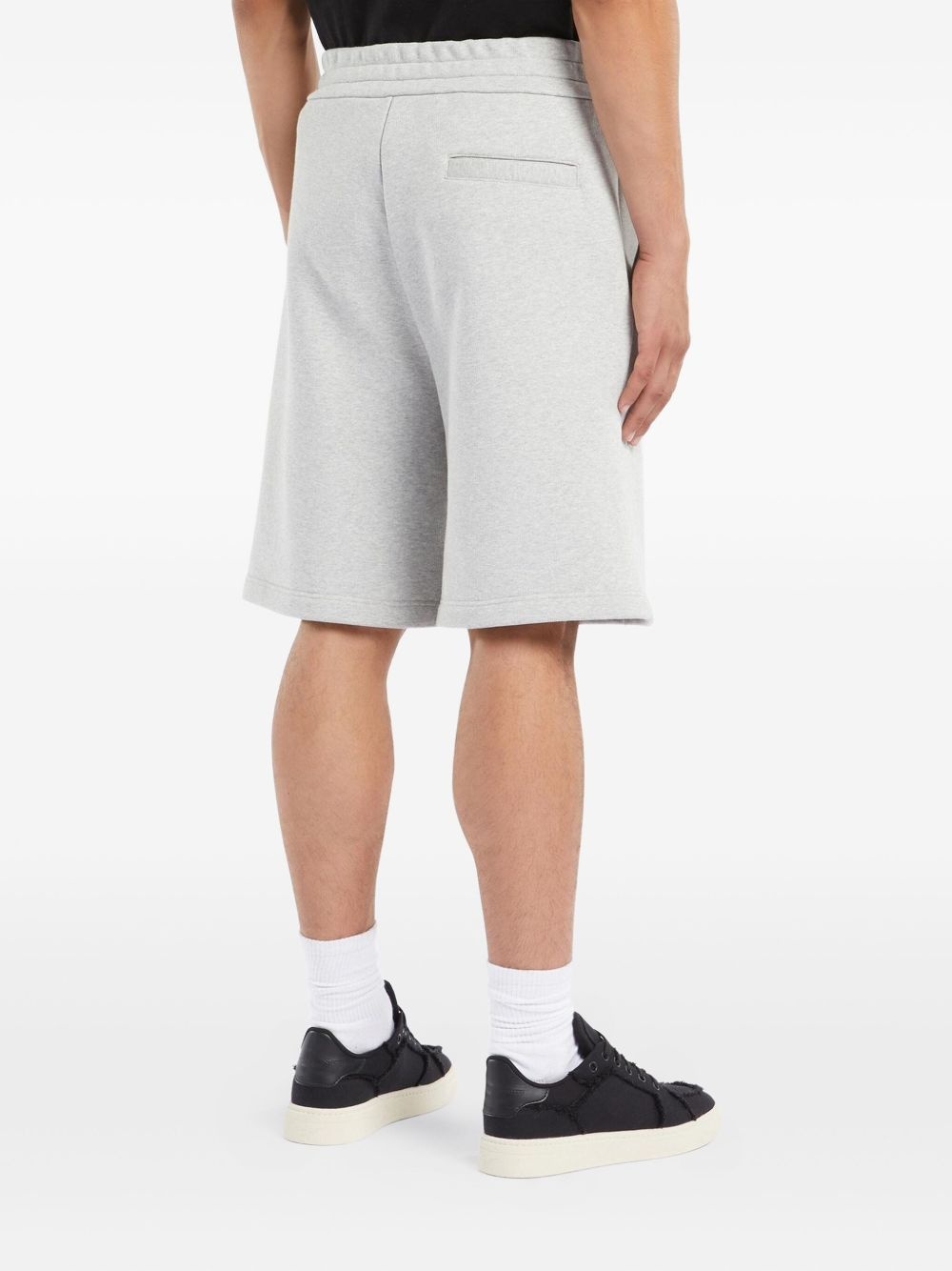 logo-embroidered shorts - 4