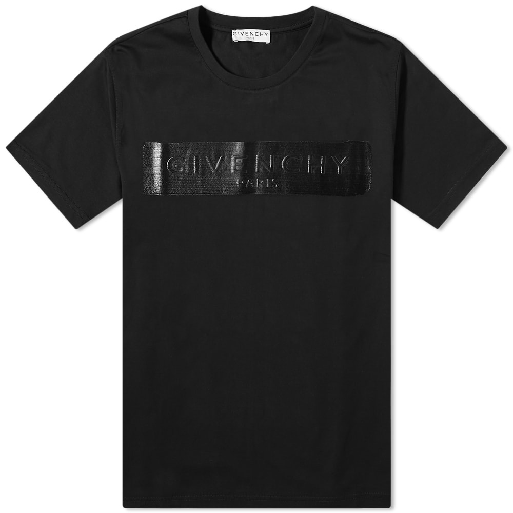 Givenchy 3D Latex Logo Tee - 1