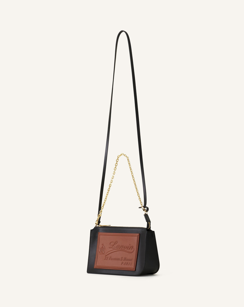 COMPAGNON SMALL ZIPPED SHOLDER BAG IN LEATHER 3