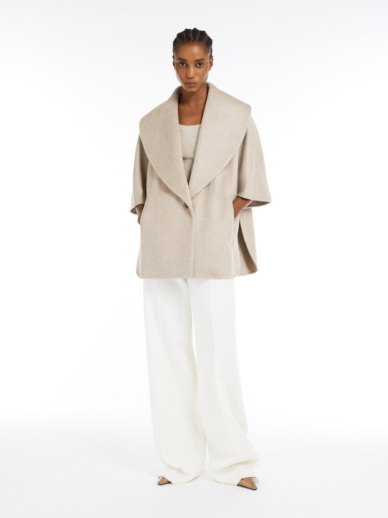 Max Mara POTENTE Oversized cashmere cape outlook
