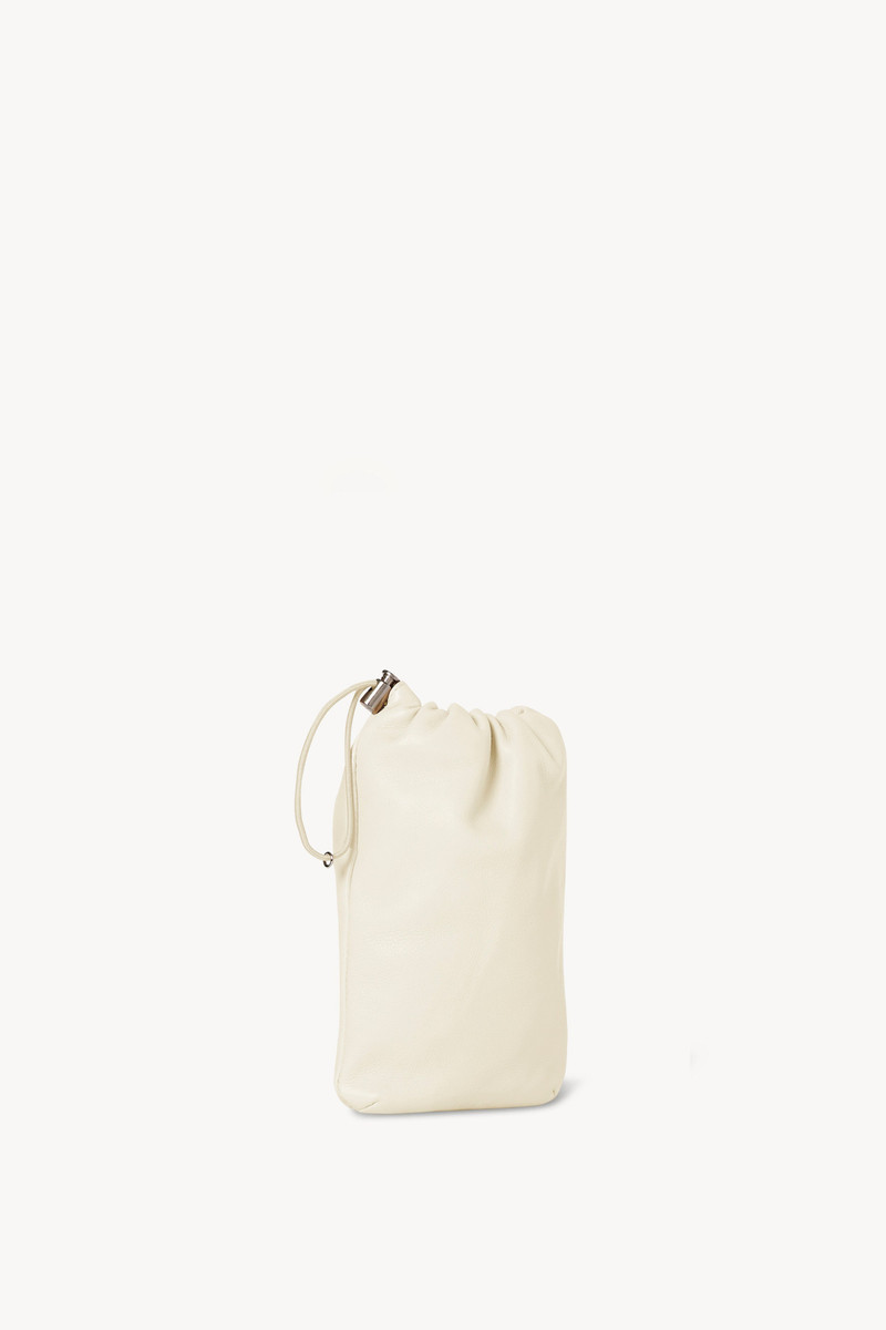 The Row Bourse Phone Case in Leather outlook