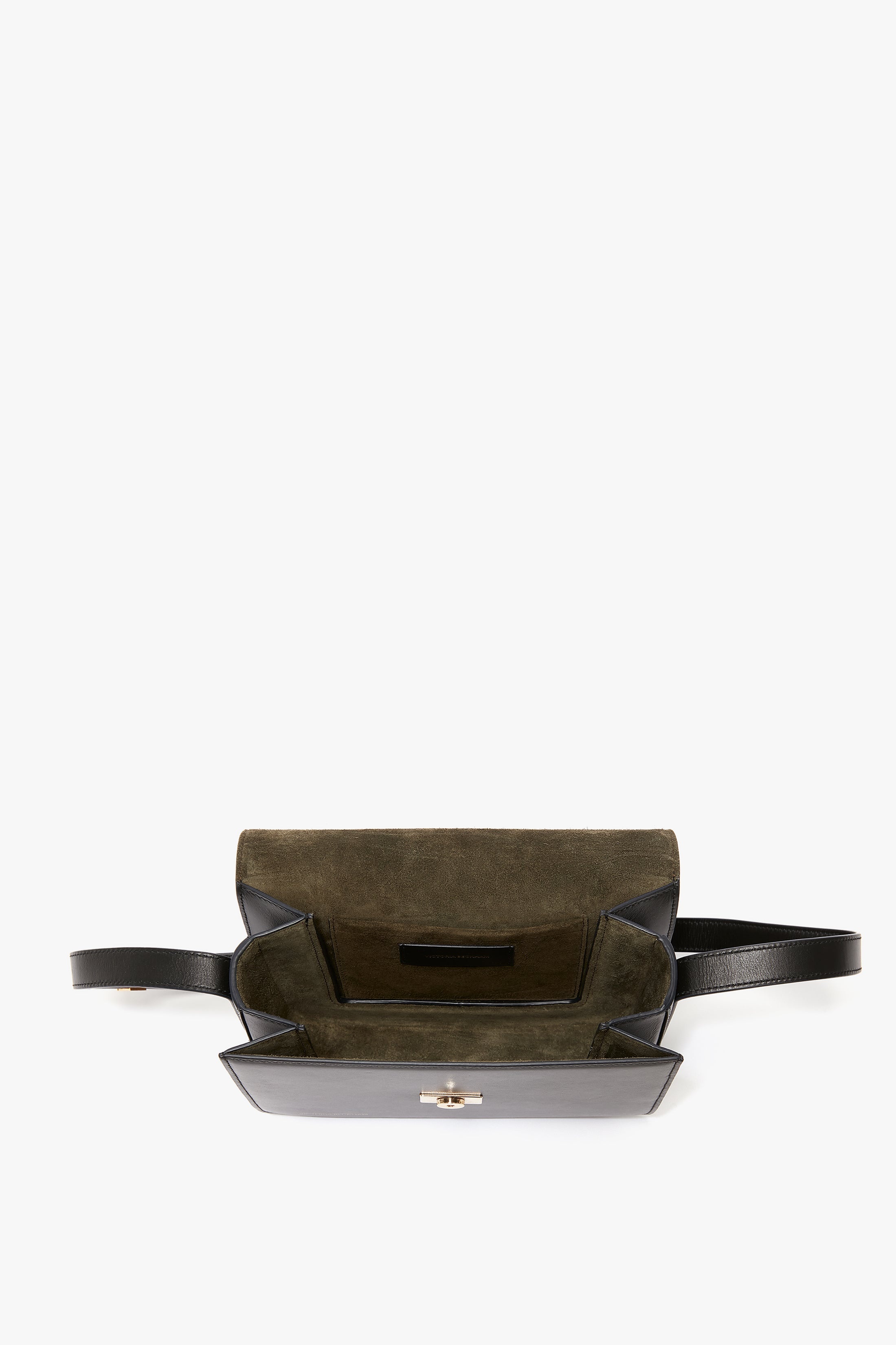 Chain Shoulder Bag In Black Leather - 3