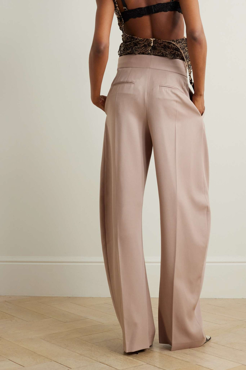 Gary wool-twill wide-leg pants 3