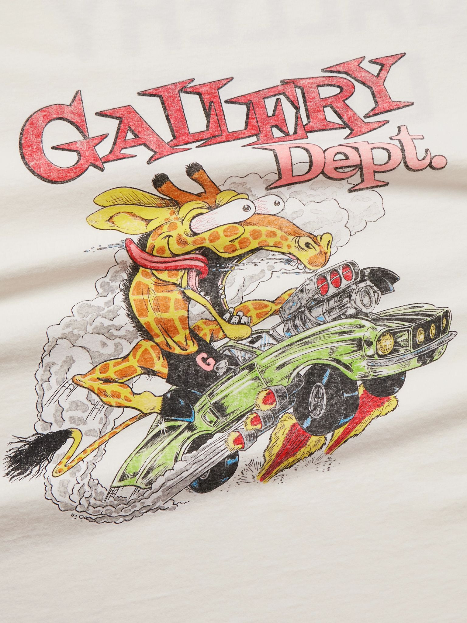 Rally Glittered Logo-Print Cotton-Jersey T-Shirt Off-white - 4