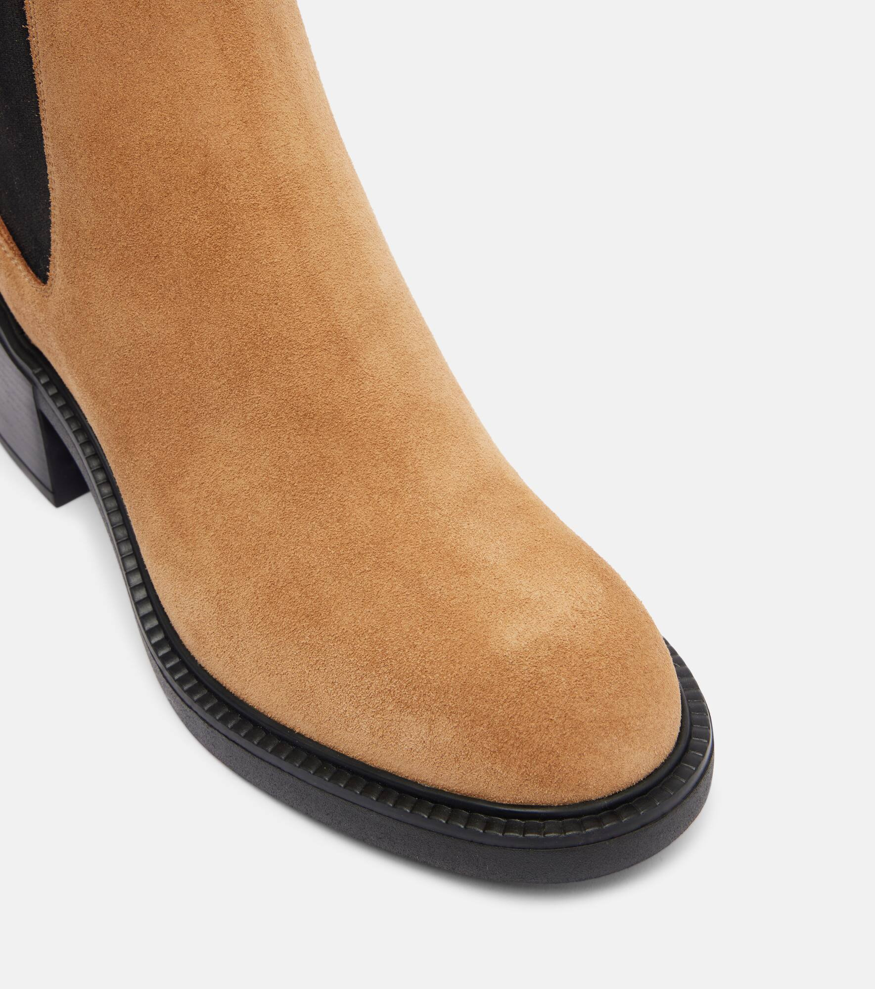 Suede Chelsea boots - 5
