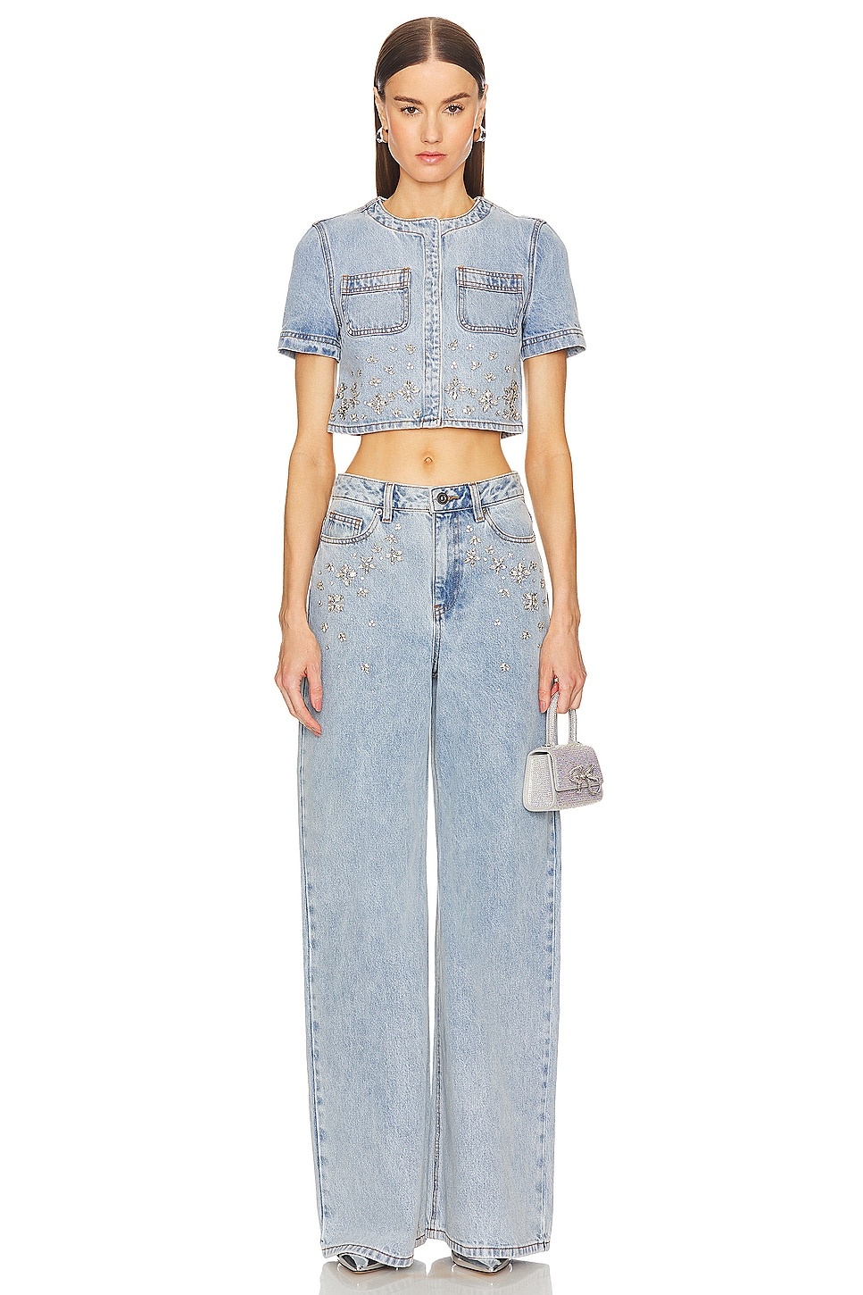 Embellished Wide Leg - 4