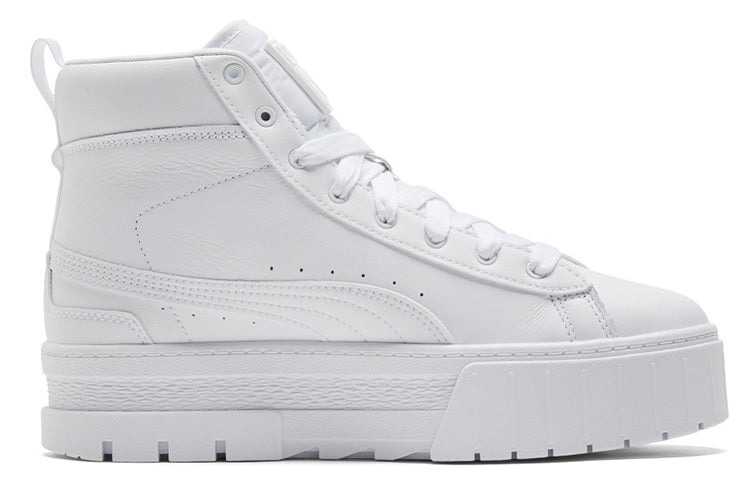 (WMNS) PUMA Mayze Mid 'Triple White' 381170-01 - 2