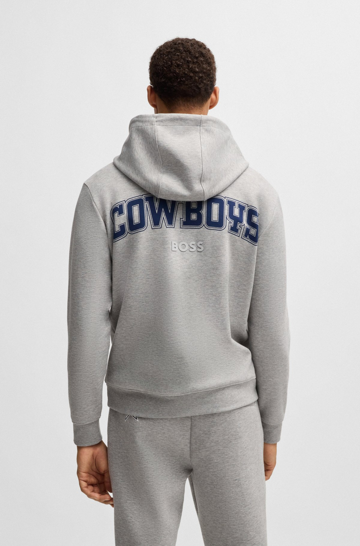 BOSS X NFL INTERLOCK HOODIE WITH SPECIAL BRANDING - 5