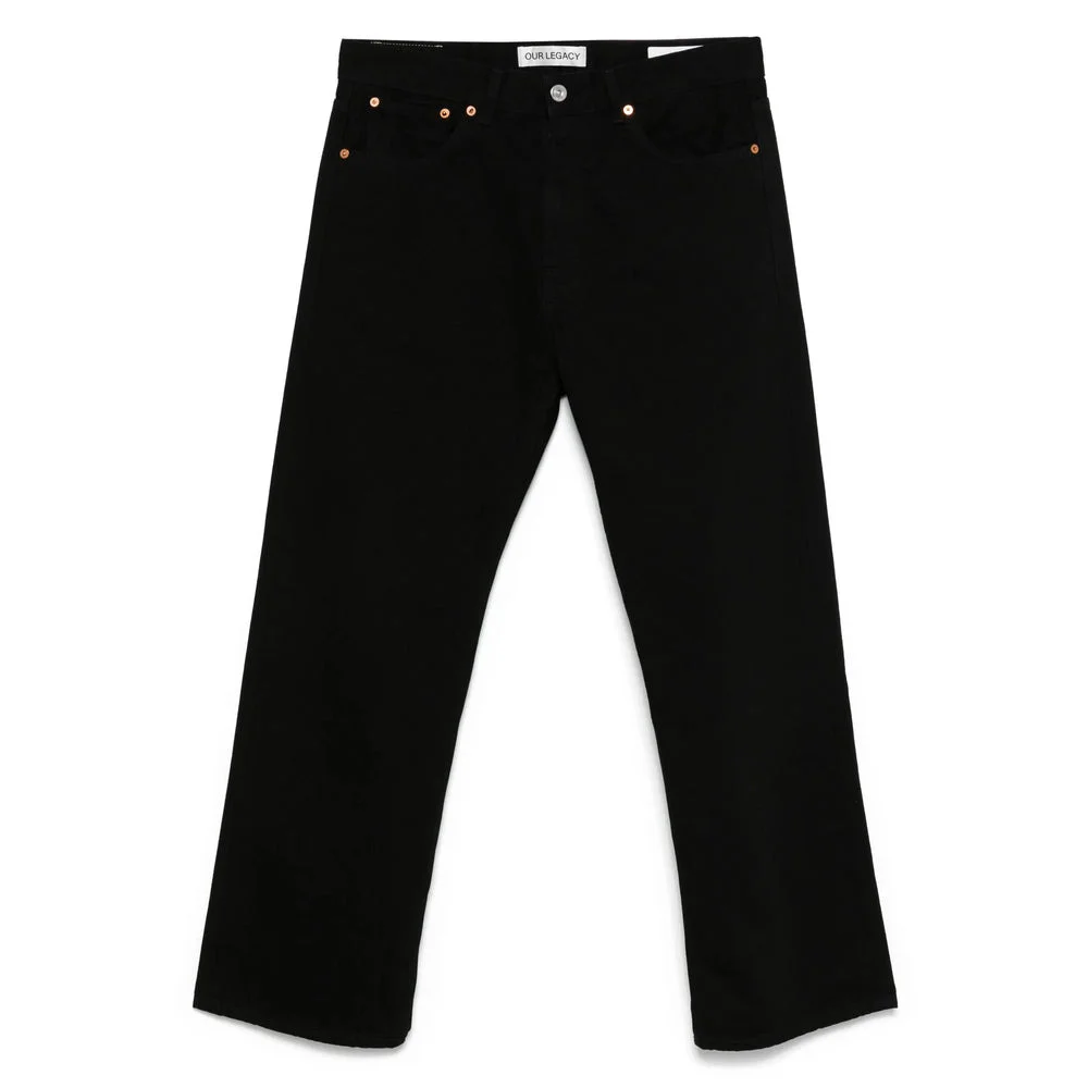 Our Legacy Black Denim - Regular & Straight-Leg Jeans Men - 1