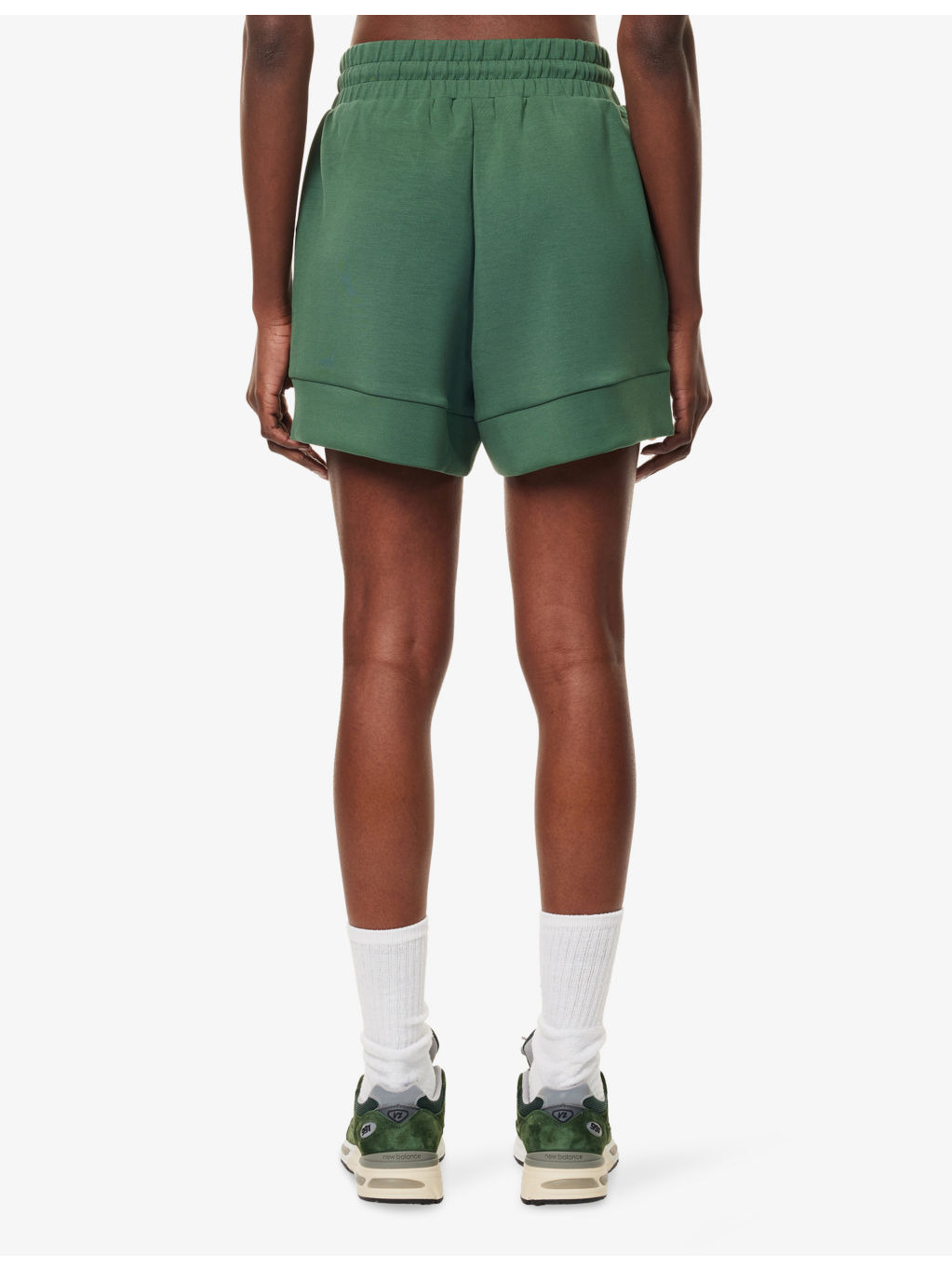 Atrium high-rise stretch-woven shorts - 4