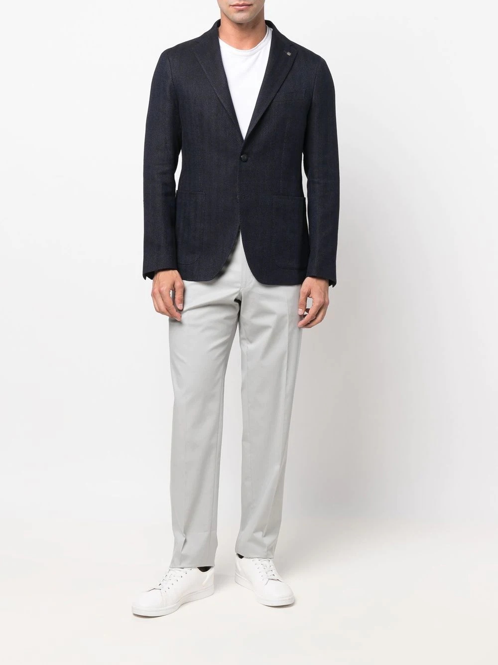 straight-leg tailored trousers - 2