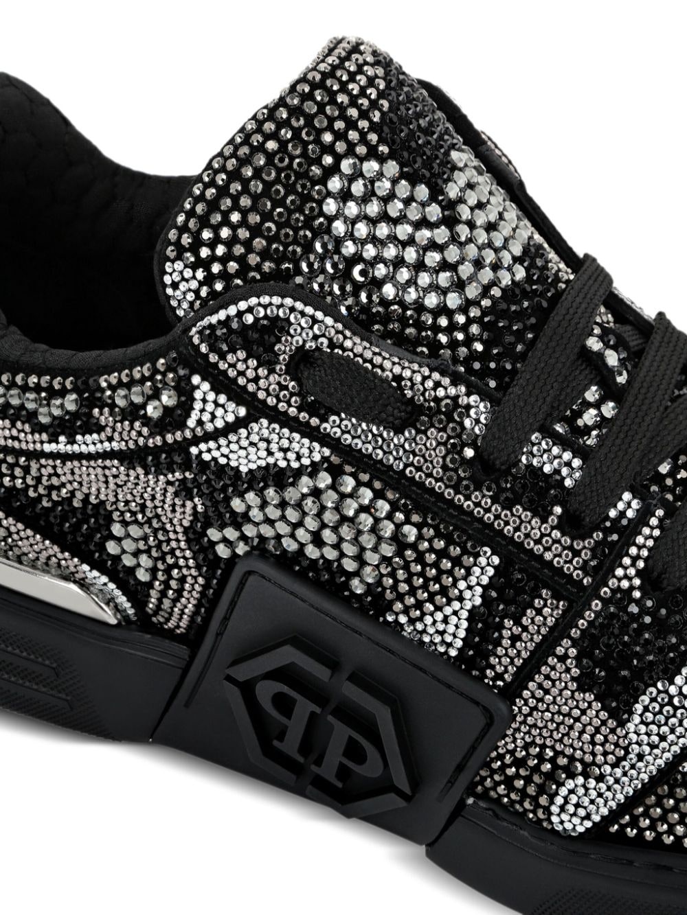 Crystal Royal Street embossed-logo sneakers - 4