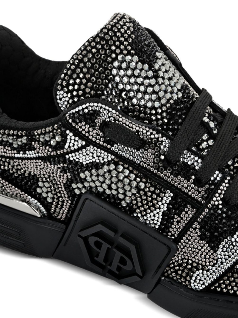 Crystal Royal Street embossed-logo sneakers 4
