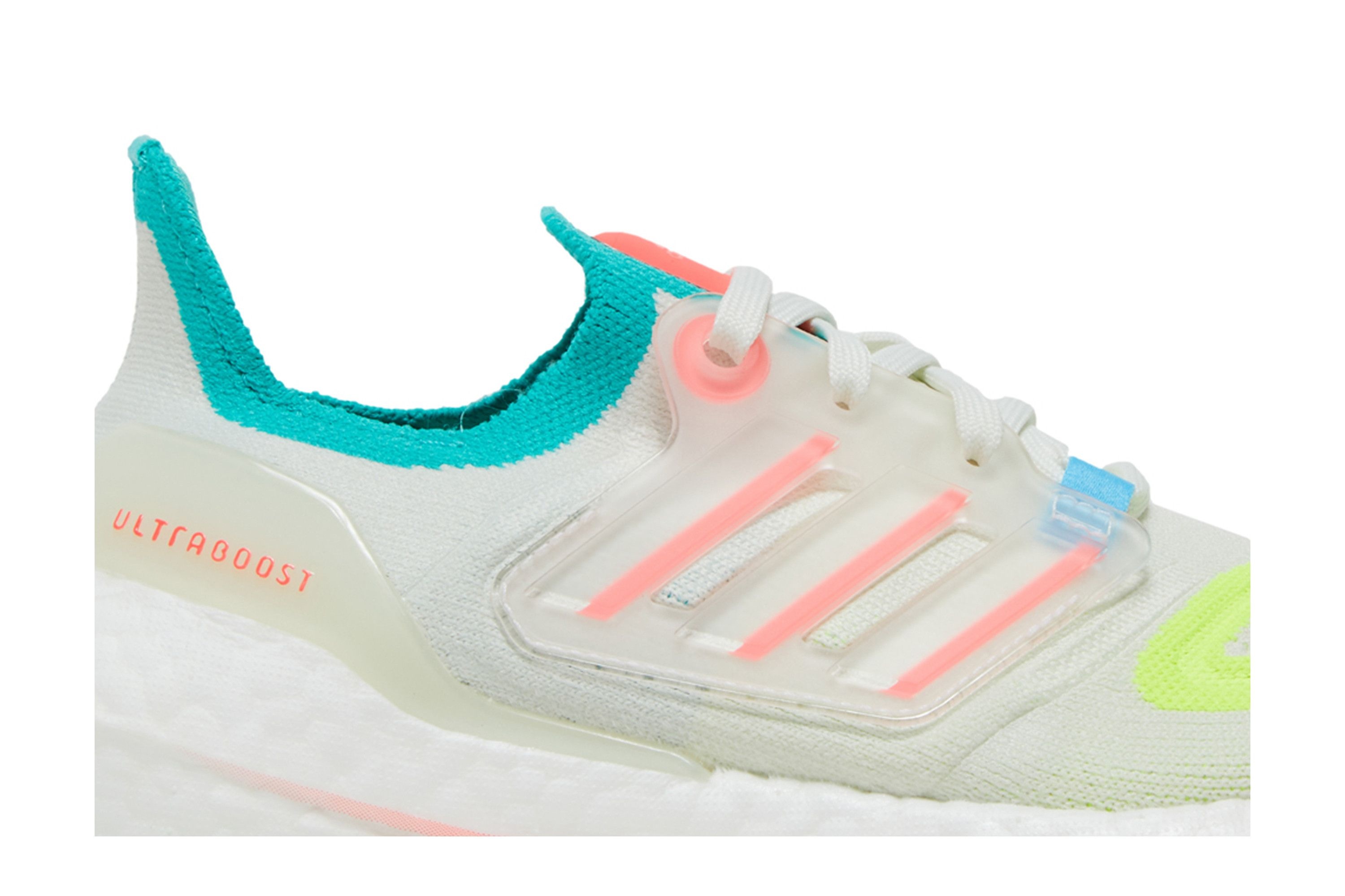 adidas Wmns UltraBoost 22 'White Turbo Mint' goat REVERSIBLE