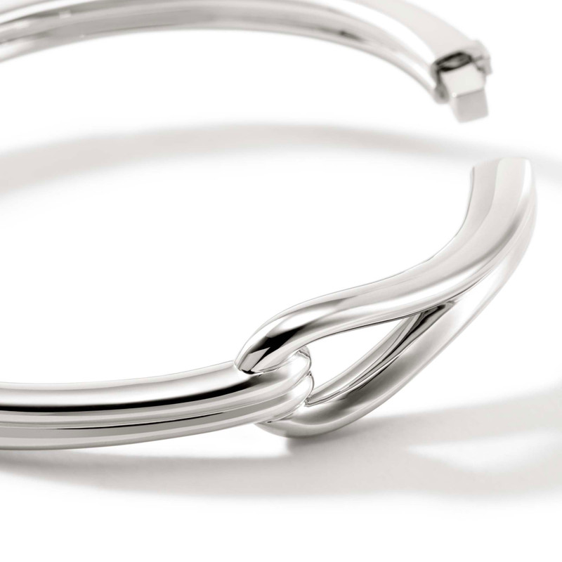 JOHN HARDY Surf Hinged Bangle, Sterling Silver outlook