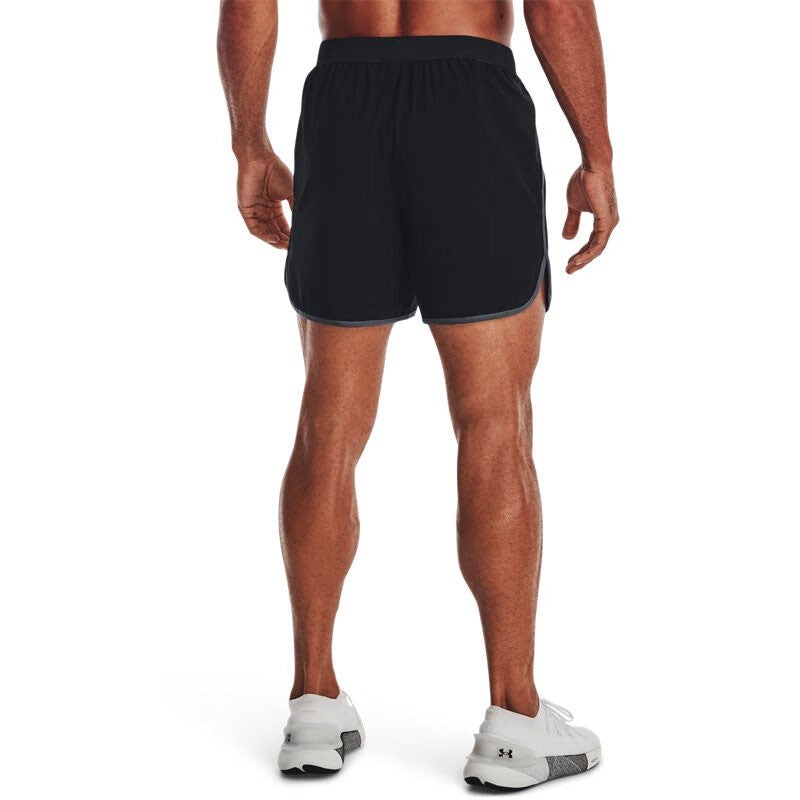 Under Armour HIIT Woven 6inch Shorts 'Black Grey' 1377027-001 - 4