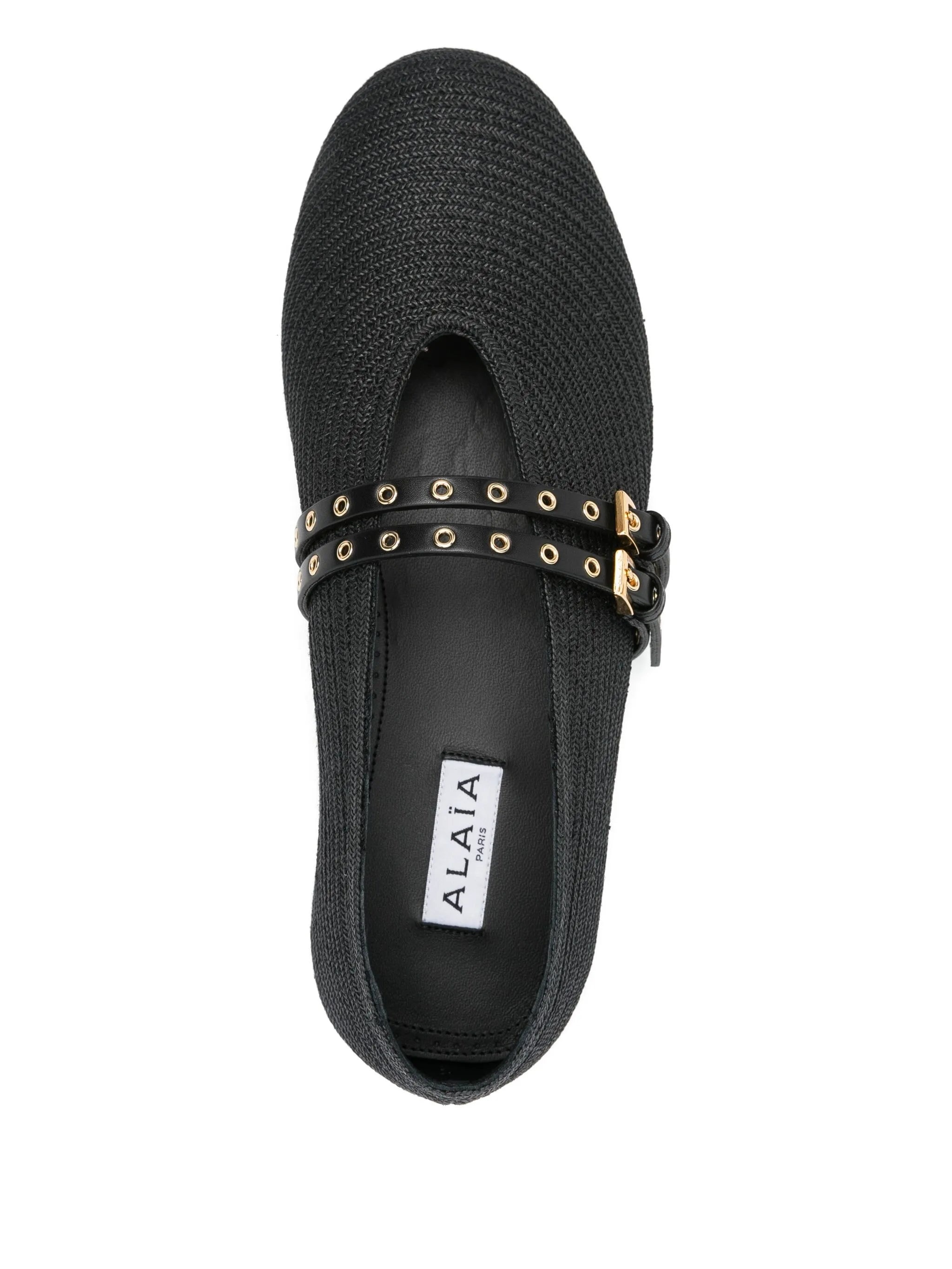 Alaïa Leather Ballet Flats - 2
